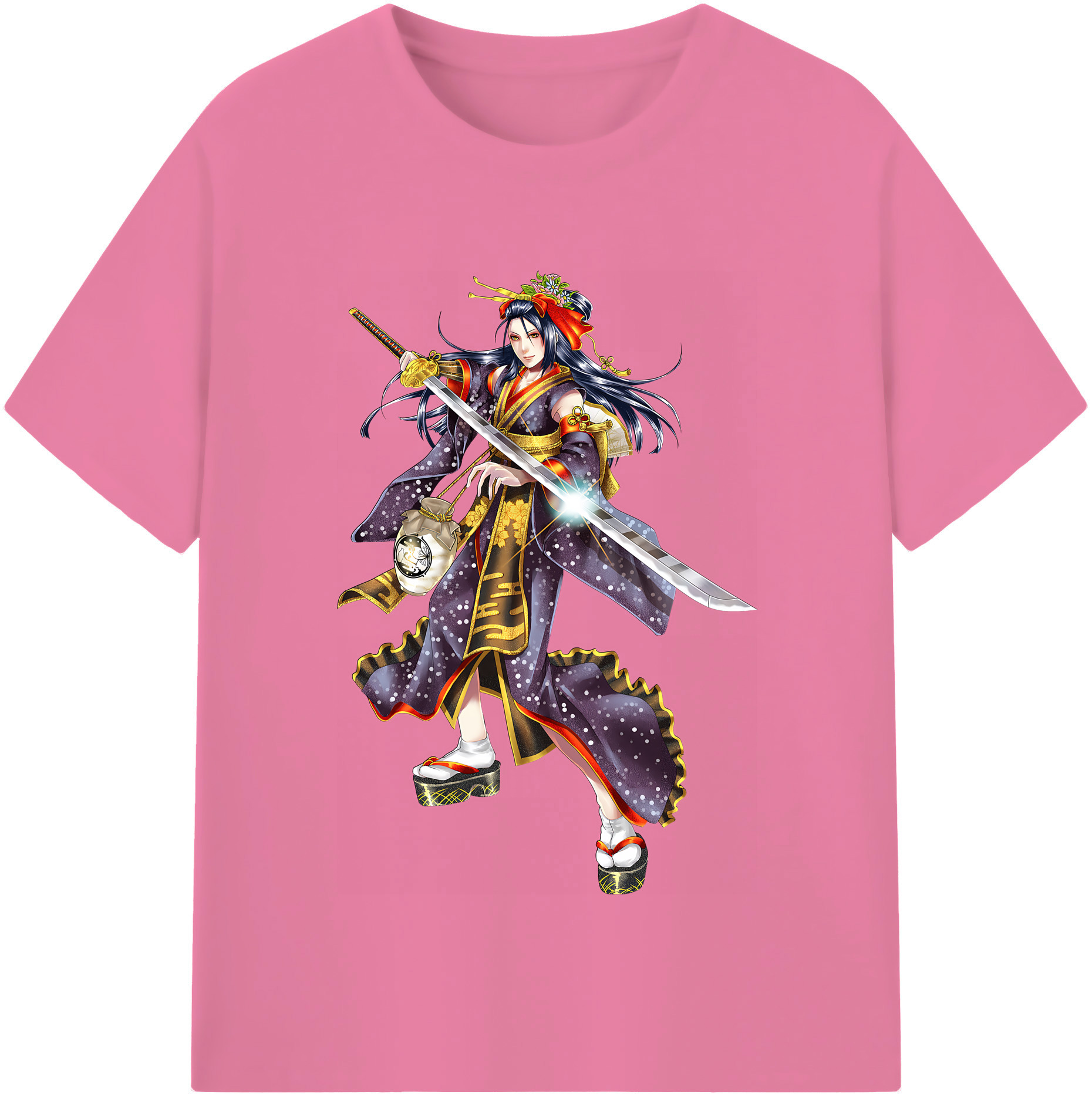 （画像用） 刀剣乱舞 Touken Ranbu 綿100％半袖Tシャツ（フロントプリント）